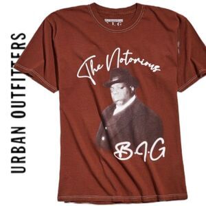 NEW The Notorious B.I.G. UO Urban Outfitters Airbrush Shirt T-Shirt Tee M L XL